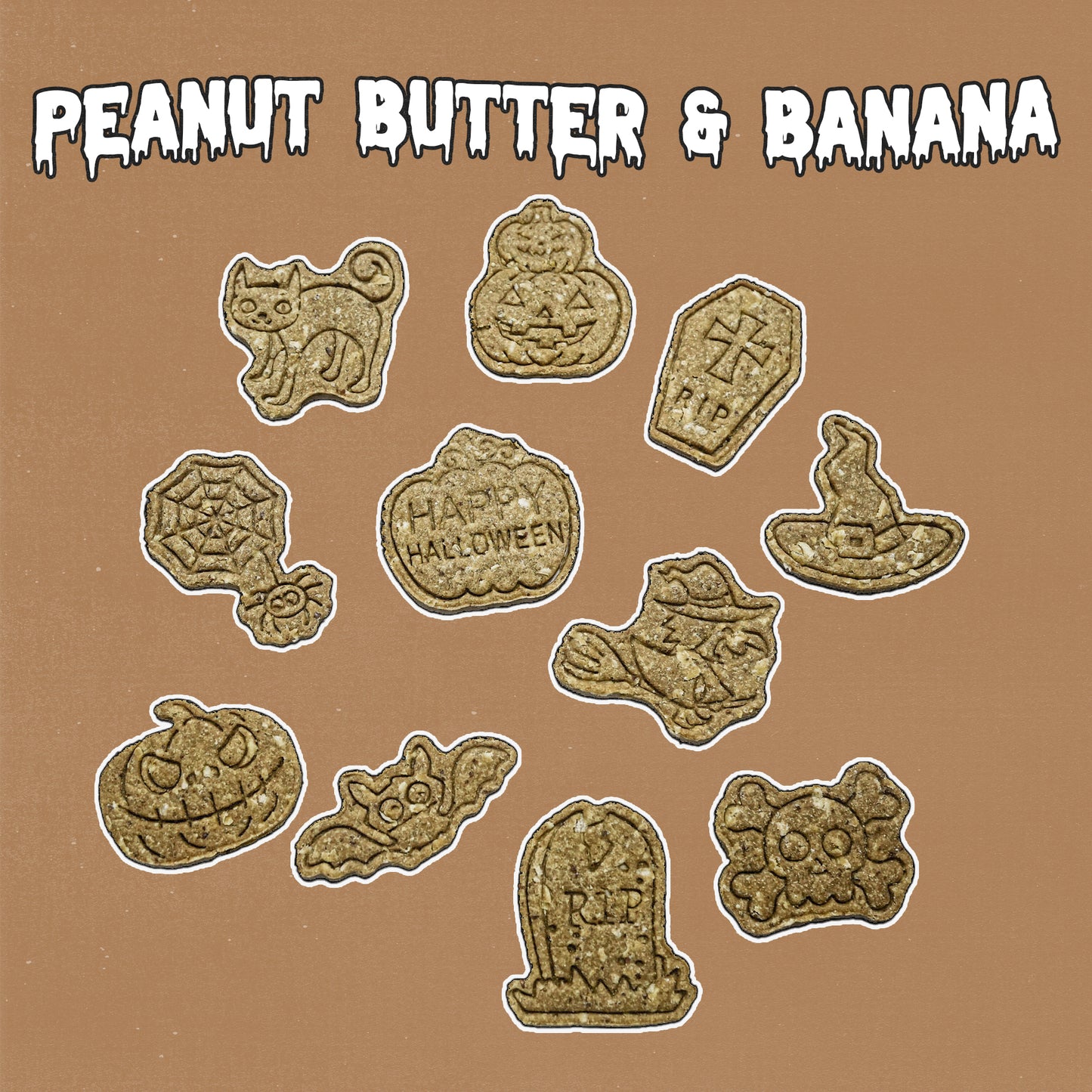 peanut butter & banana - Spooky Themed