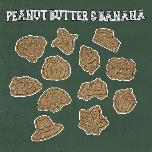 peanut butter & banana - Thanksgiving Themed