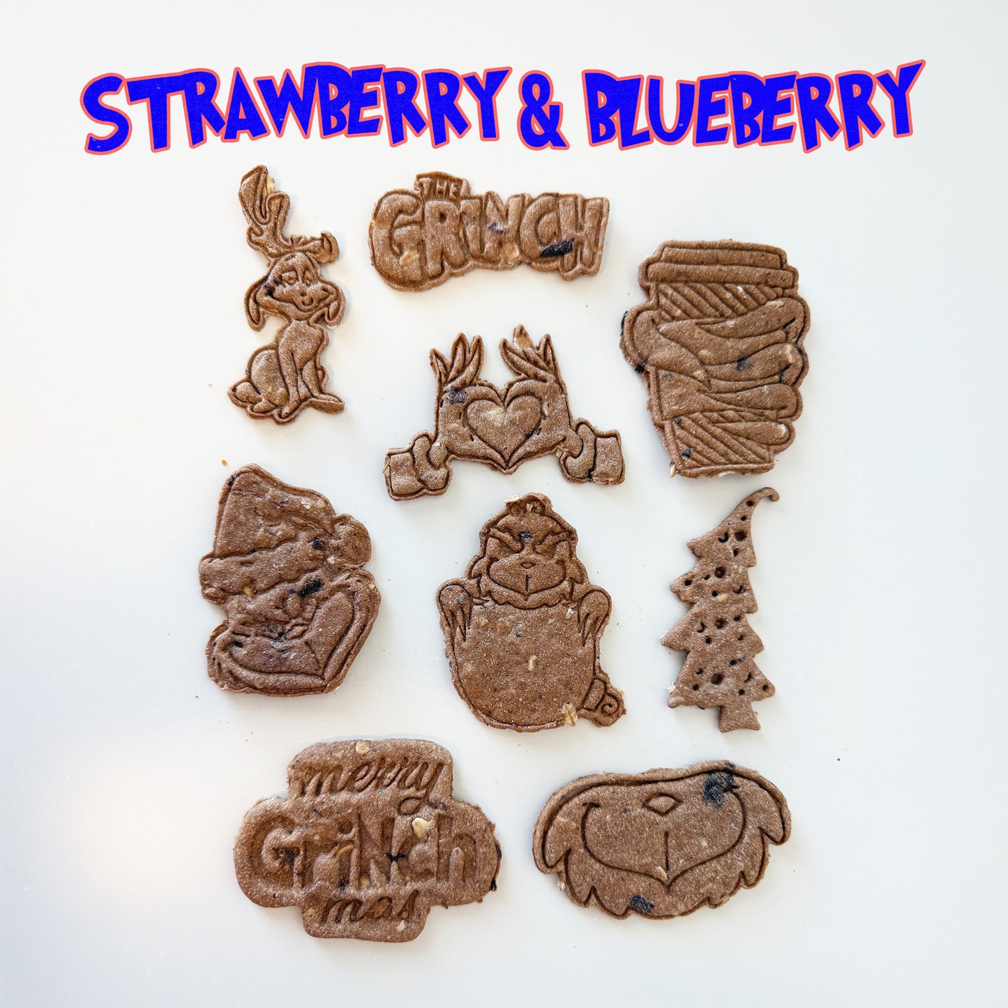 strawberry & blueberry - Grinch Collection