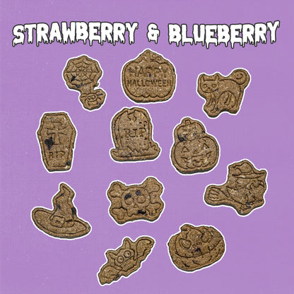 strawberry & blueberry - Spooky Themed